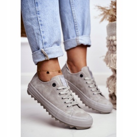 Dámské tenisky Big Star Grey GG274075 šedá 2