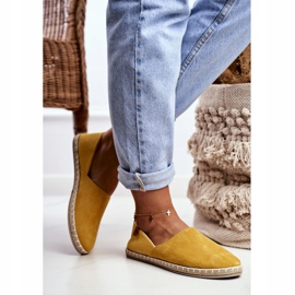 NEWS Dámské žluté vulkánské nazouvací espadrilky žluť 2