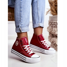Dámské tenisky Big Star Red GG274014 červený 1