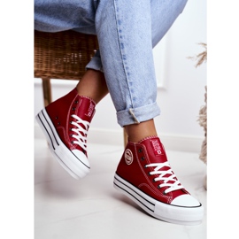 Dámské tenisky Big Star Red GG274014 červený 2