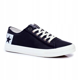 Pánské tenisky Big Star Navy Blue EE174159 námořnická modř 1