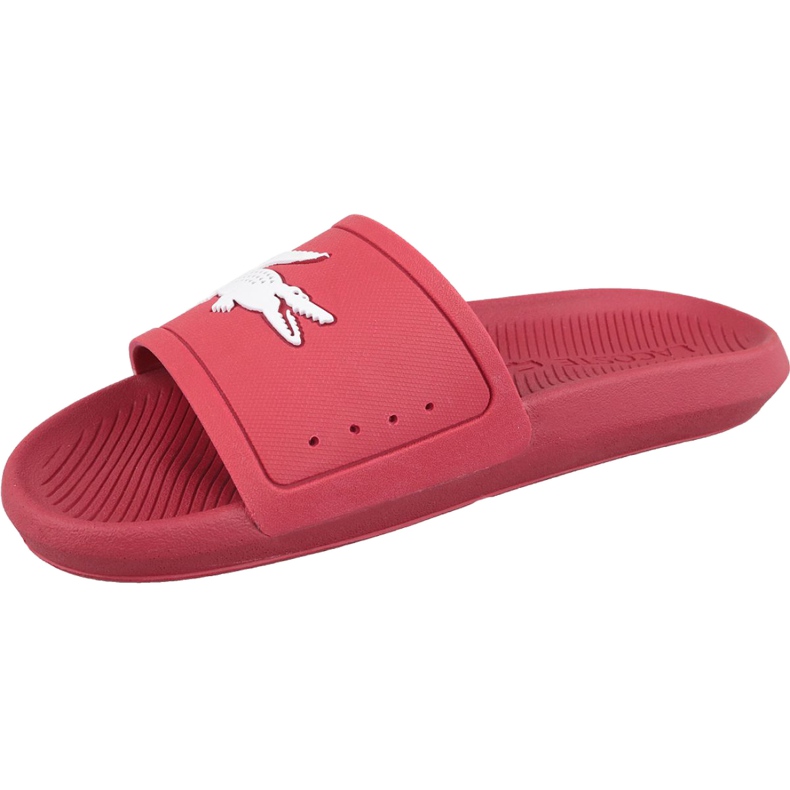 Lacoste Croco Slide 119 1 M 737CMA001817K bílý červené 1