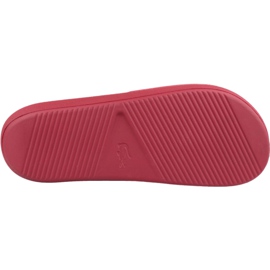 Lacoste Croco Slide 119 1 M 737CMA001817K bílý červený 3