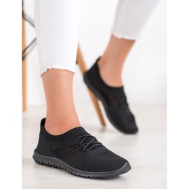 Vázané tenisky MCKEYLOR černý 2