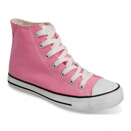 Vysoké tenisky Konwers 8222 Pink růžový 1