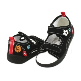 American Club Sandály chlapecké americké pantofle TEN27 černá 3