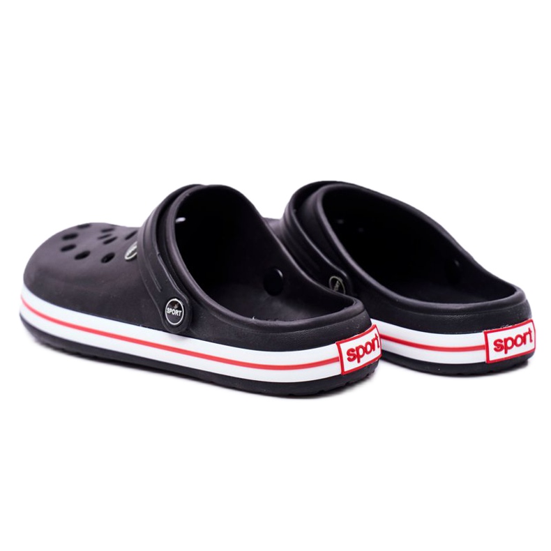 Pánské pantofle na bazén Kroksy Pasipheme černé černá 3