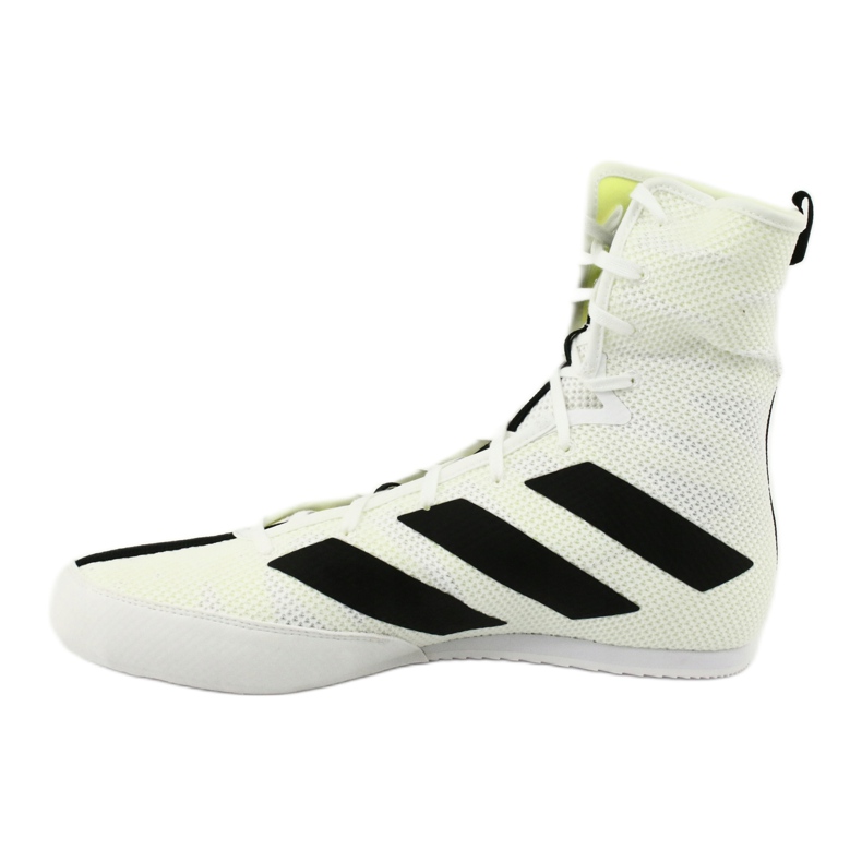 Boxerské boty Adidas Box Hog 3 bílé bílý černá žlutá 1