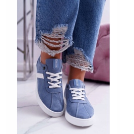 Dámské sportovní boty Big Star Blue DD274620 modrý 2