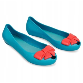 Balerínky Meliski Galoshes 857 Blue červený modrý 1