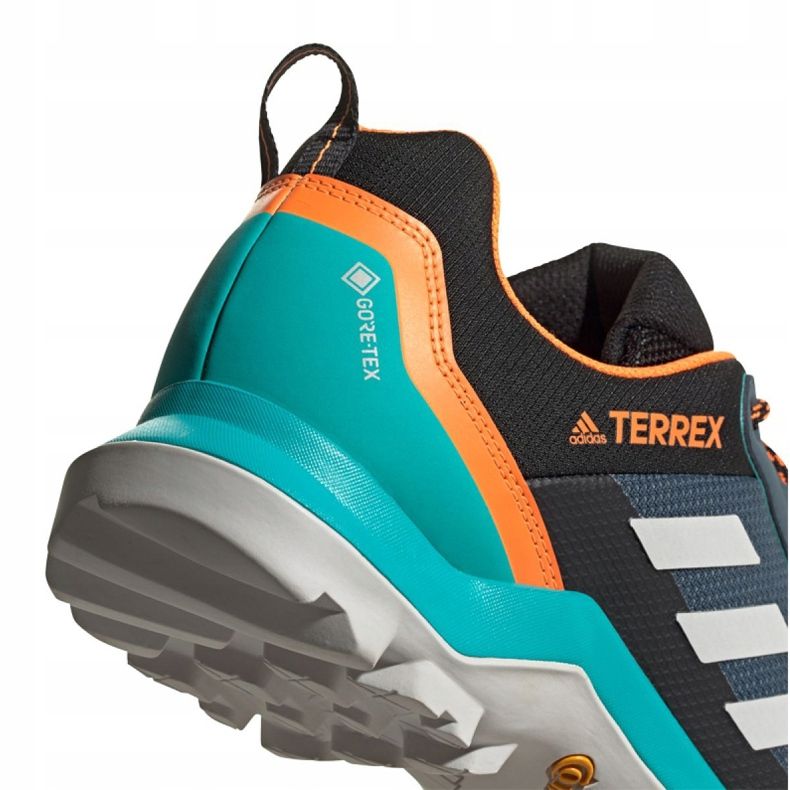 Boty Adidas Terrex AX3 Gtx M FV6850 černý pomerančový růžový šedá 2