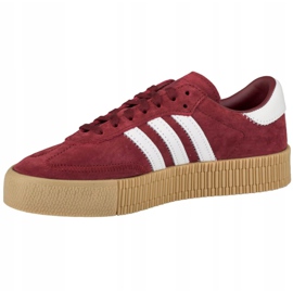 Boty Adidas Originals Sambarose W F36268 červený šedá 1
