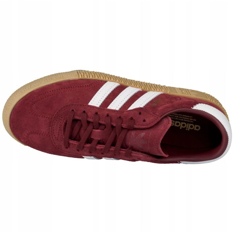 Boty Adidas Originals Sambarose W F36268 červený šedá 2