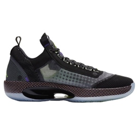 Nike Air Jordan Xxxiv Low Black Vapor Green M CZ7750-003 vícebarevný černý 1