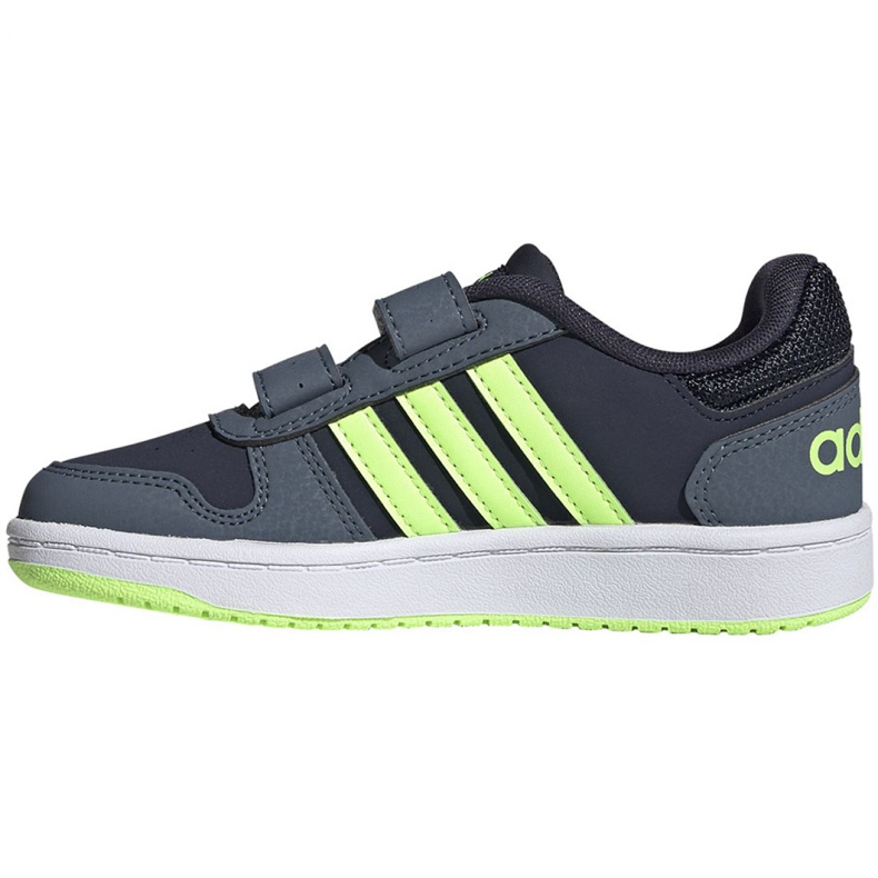 Boty Adidas Hoops 2.0 Cmf Jr FW4930 námořnická modrá vícebarevný 2