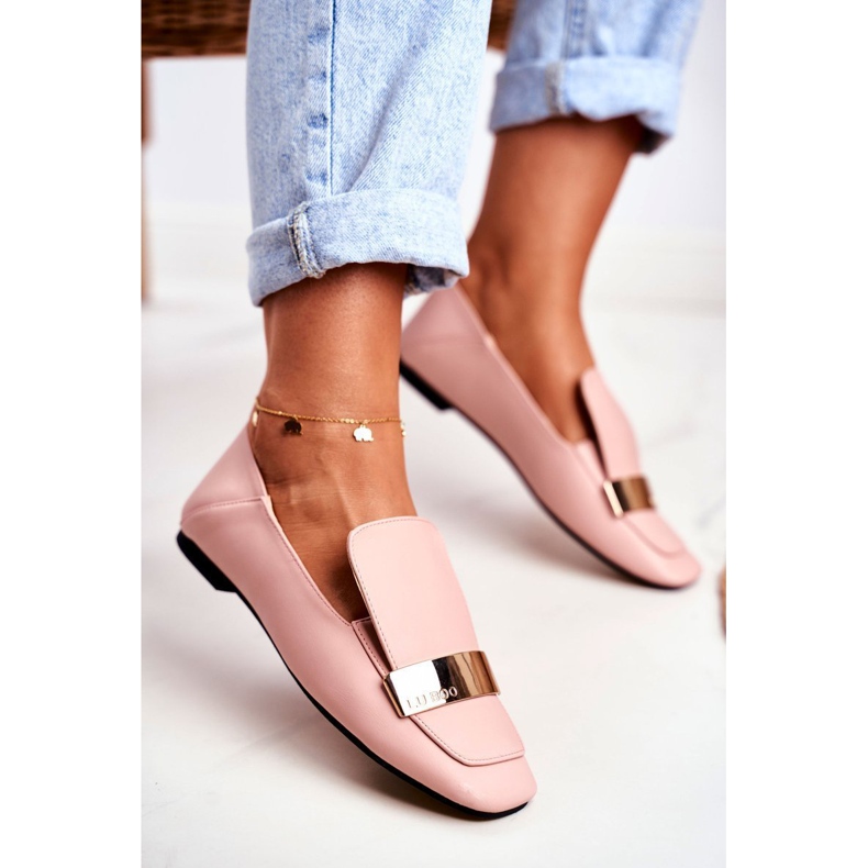 Lu Boo Dámský lords růžový zlatý odznak Harlem 1