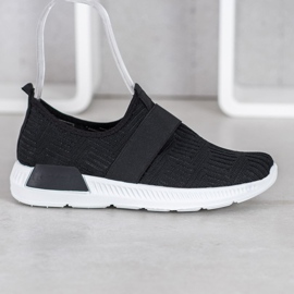 SHELOVET Nazouvací sportovní obuv černá 2