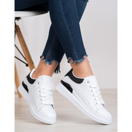 SHELOVET Módní sportovní obuv bílý 1