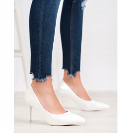 Small Swan Lakované kolíky bílý 2