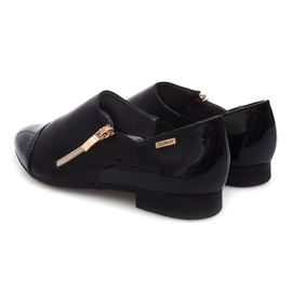 Klasické boty se zipem 2060B černé černý 1