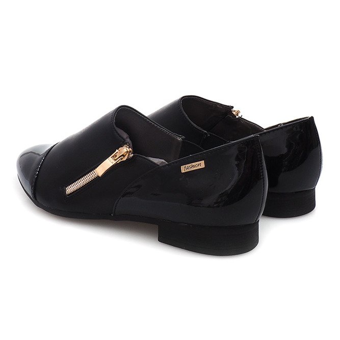 Klasické boty se zipem 2060B černé černá 1