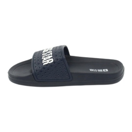 Big Star Flip Flip Flip Flip Flops pro GG374802 Navy Blue Beach bílý námořnická modř 1