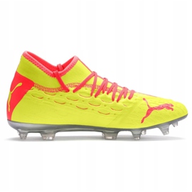 Kopačky Puma Future 5.2 Netfit Osg Evo FG / AG M 106007-01 vícebarevný žlutá 1