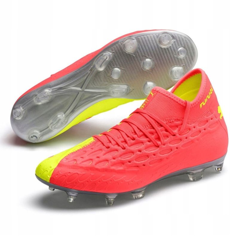 Kopačky Puma Future 5.2 Netfit Osg Evo FG / AG M 106007-01 vícebarevný žlutá 2