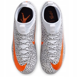 Kopačky Nike Mercurial Superfly 7 Academy CR7 FG / MG Jr CV3182-180 vícebarevný bílý 4