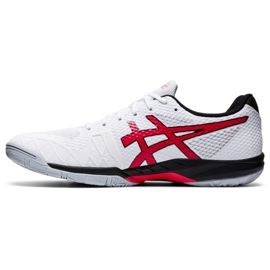 Squashová obuv Asics Gel Blade 7 M 1071A029-101 bílý červené 1