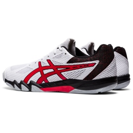 Squashová obuv Asics Gel Blade 7 M 1071A029-101 bílý červený 2