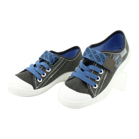 Dětské boty Befado 251X129 modrý šedá 3