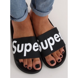 Černé dámské černé pantofle CK110 Black černý 1