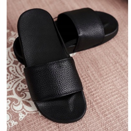 FRROCK Dětské černé pantofle Nopla černý 1