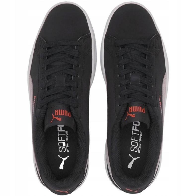 Boty Puma Smash v2 Buck Jr 365182 19 černá 1