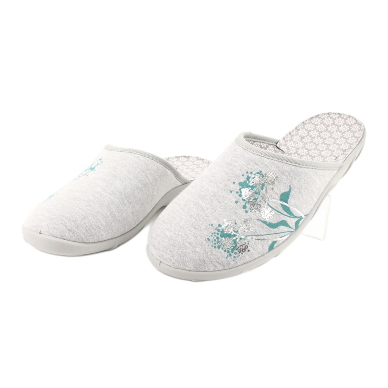 Dámské boty Befado barevné 235D168 šedá zelená 2