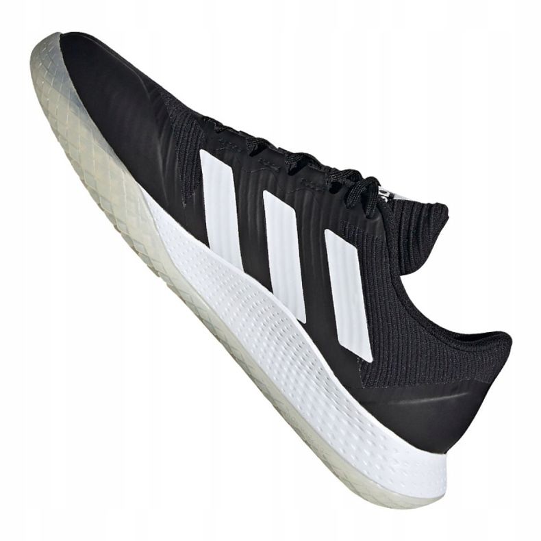 Sálová obuv adidas ForceBounce M FU8392 šedá/stříbrná, bílá, černá černý 1