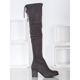 J. Star Nazouvací boty na sloupku šedá 2 J. Star Nazouvací boty na sloupku šedá 2