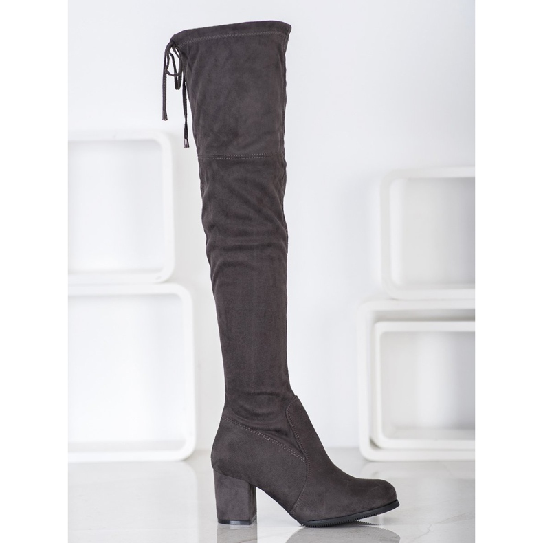 J. Star Nazouvací boty na sloupku šedá 2 J. Star Nazouvací boty na sloupku šedá 2