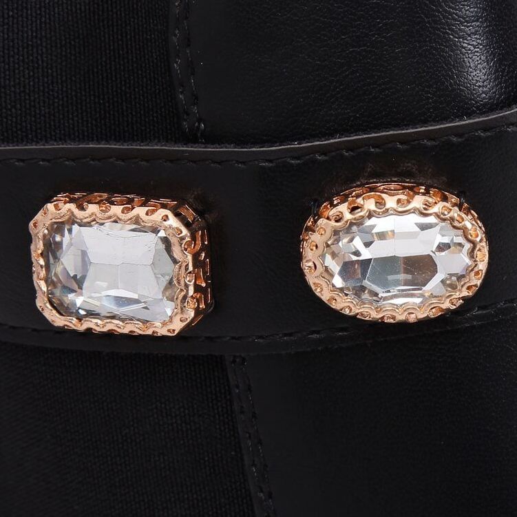 Černé boty Chelsea, černé HE107 černé černá 1