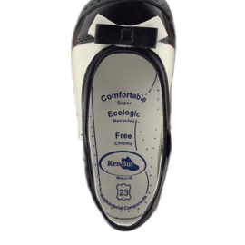 Dětské boty Ballerinas Ren But 1405 tmavě modré bílý 5