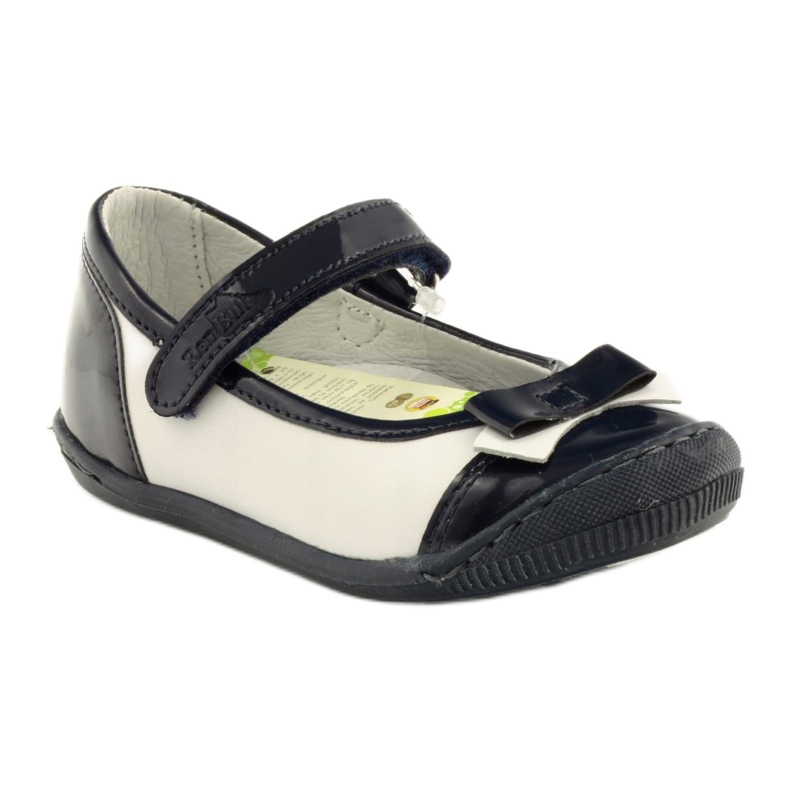 Dětské boty Ballerinas Ren But 1405 tmavě modré bílý 1