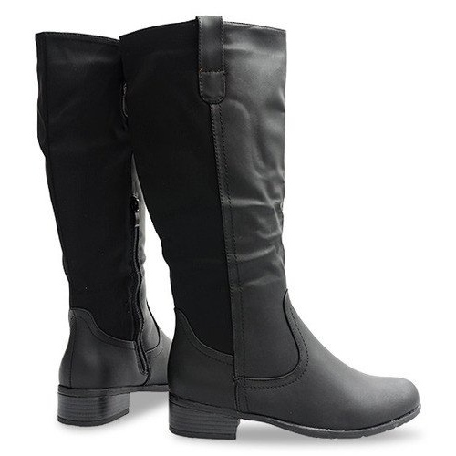 Vysoké izolované boty 8524 Black černý 2