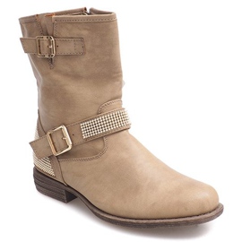 Teplé boty HX51 Khaki 1