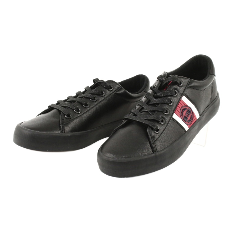 Big Star Dámské tenisky s ekologickou pokožkou GG174111 Black bílý 2