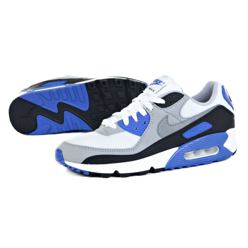 Nike Air Max 90 M CD0881-102 bílý černý modrý šedá 1