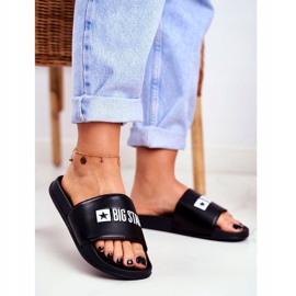 Dámské pantofle Big Star Black GG274040 černá 1