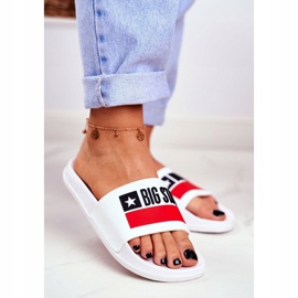 Dámské pantofle Big Star Classic White GG274047 bílý 1