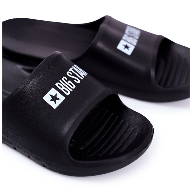 Pánské pantofle Big Star Air Black GG174917 černá 1