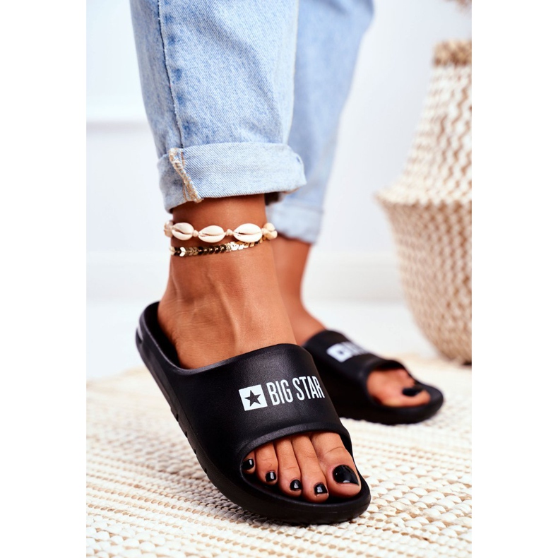 Dámské pantofle Big Star Air Black GG274A025 černá 1